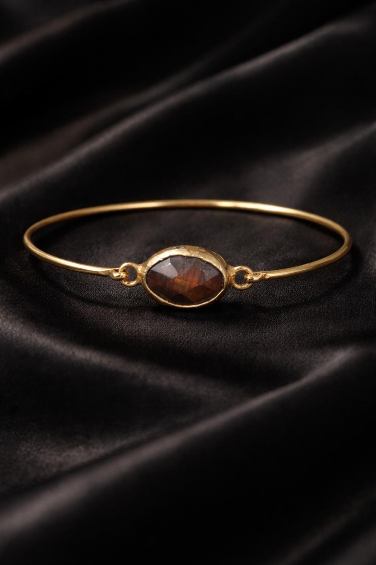 Aurelia Smoky Quartz Bangle