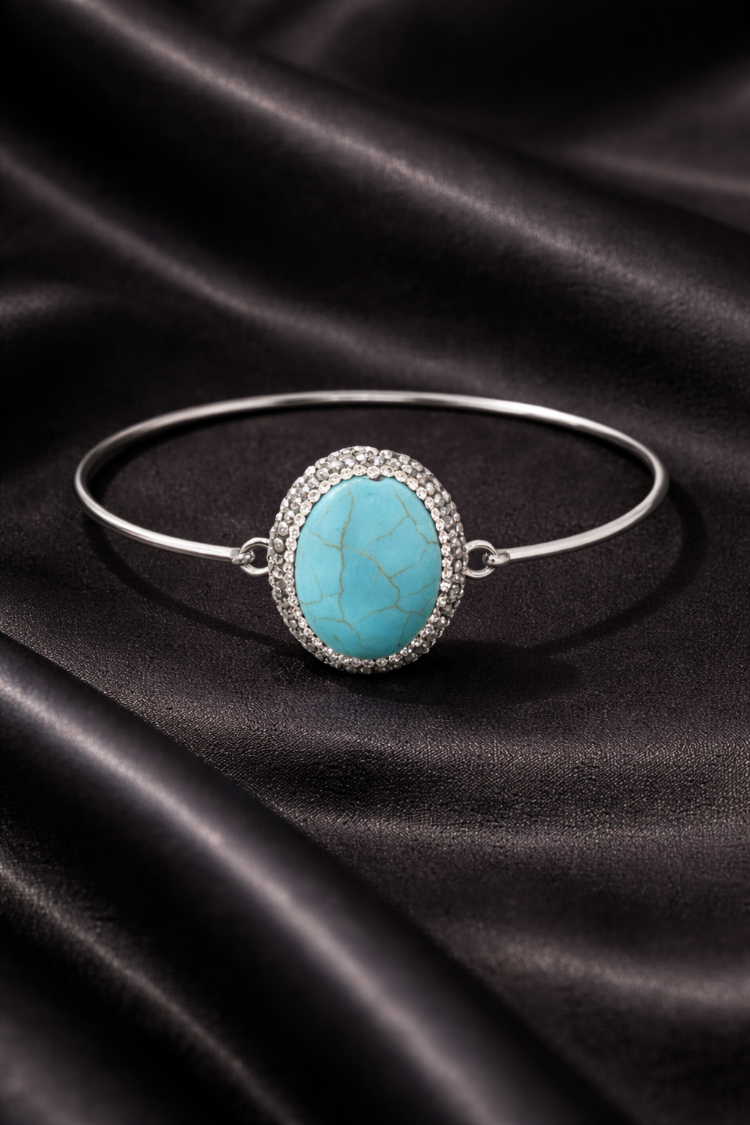 Lumière Turquoise Bangle
