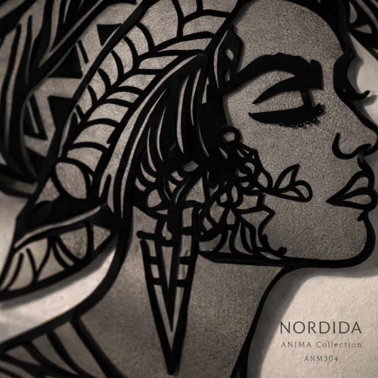 NORDIDA Zen Kadın Metal Duvar Tablosu – ANİMA Collection | ANM304