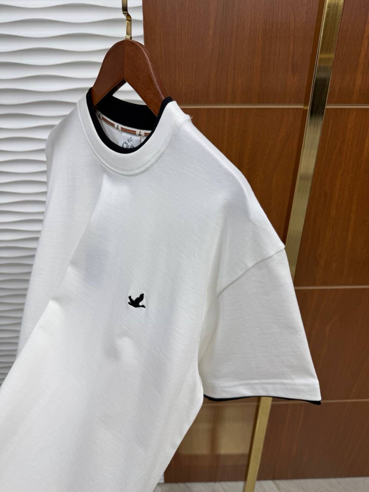 Beymen Club Eklemeli Beyaz İthal Tişört
