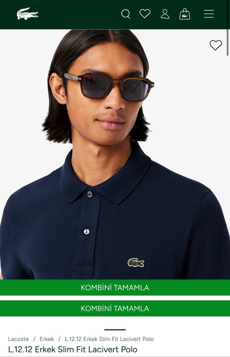 LCST Lacivert İthal Polo Yaka