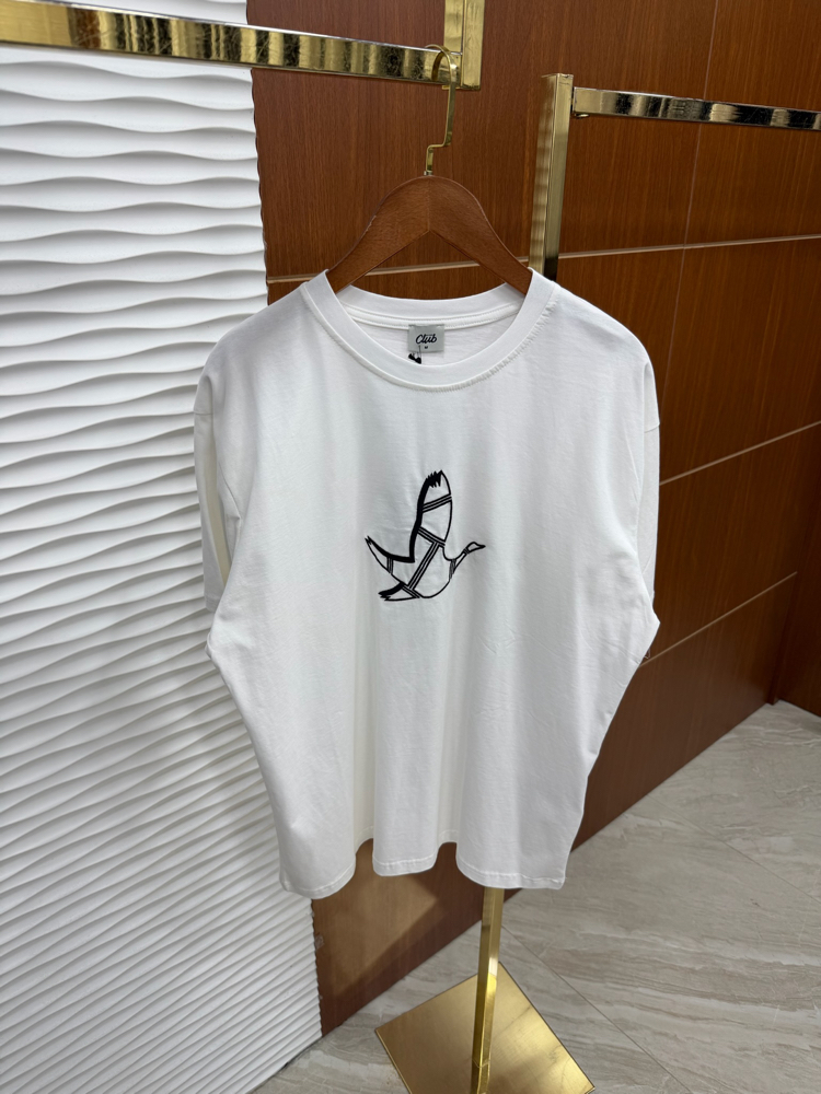 Beymen Club Kuş Logo İthal Beyaz Tişört