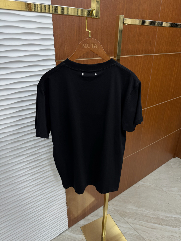 Golden Goose Basic İthal Siyah Tişört