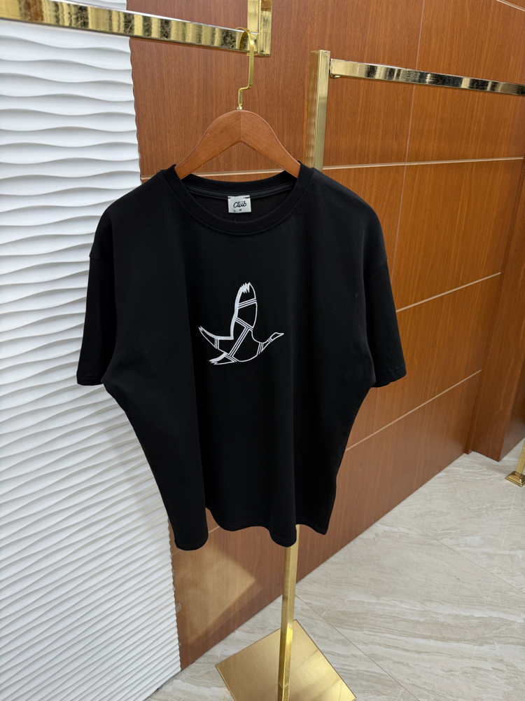 Beymen Club Kuş Logo İthal Siyah Tişört 