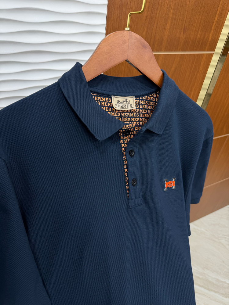 Hermes Basic Lacivert Polo Yaka