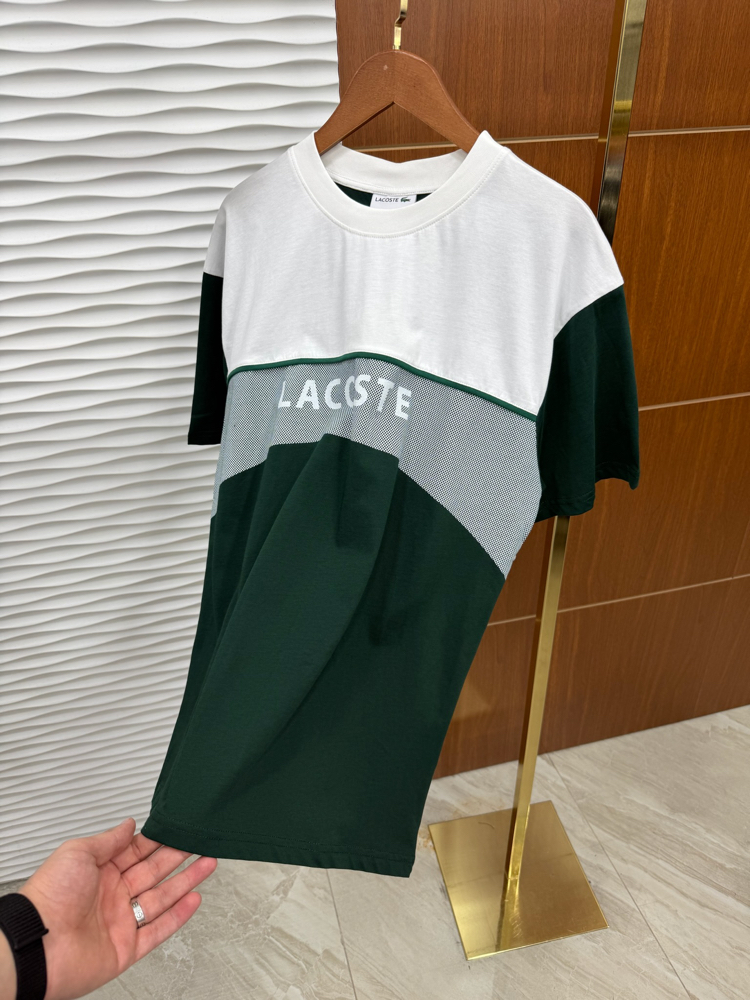LCST Yeşil Parçalı İthal Tişört