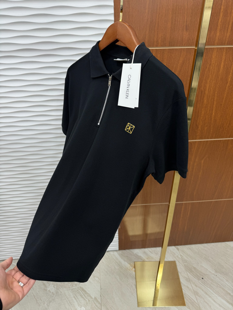 Calvin Küçük Logo İthal Siyah Tişört
