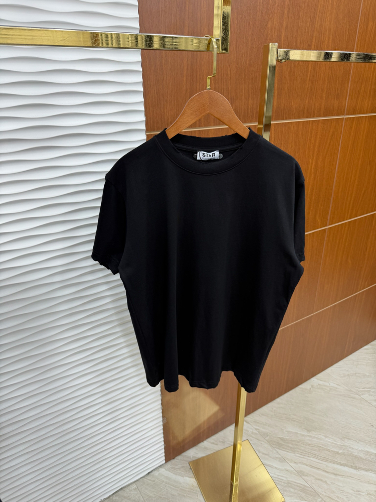 Golden Goose Basic İthal Siyah Tişört