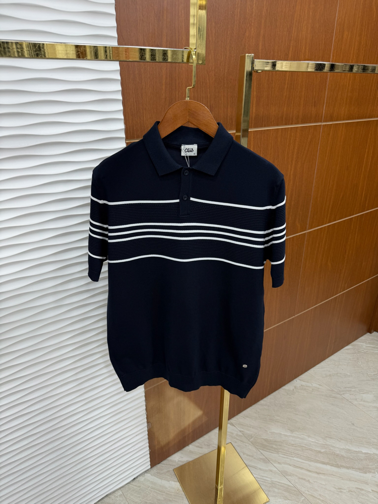 Beymen Club Çizgili Lacivert İthal Triko