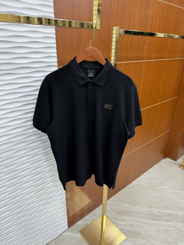 Armani Exchange Siyah Polo Yaka