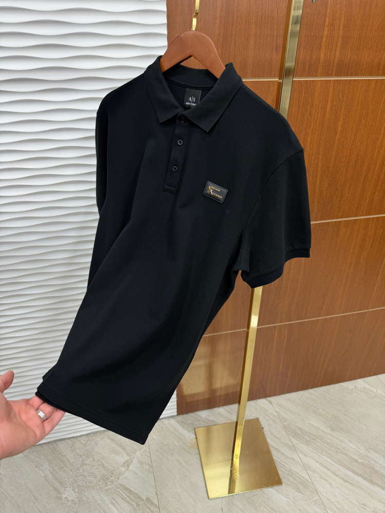 Armani Exchange Siyah Polo Yaka