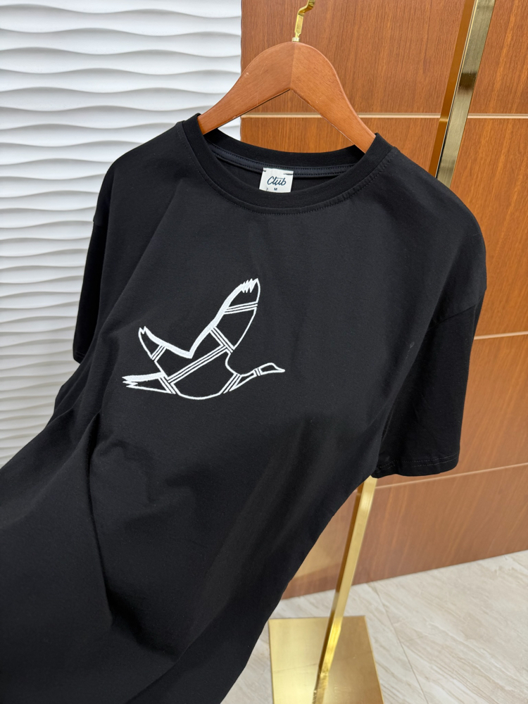 Beymen Club Kuş Logo İthal Siyah Tişört 