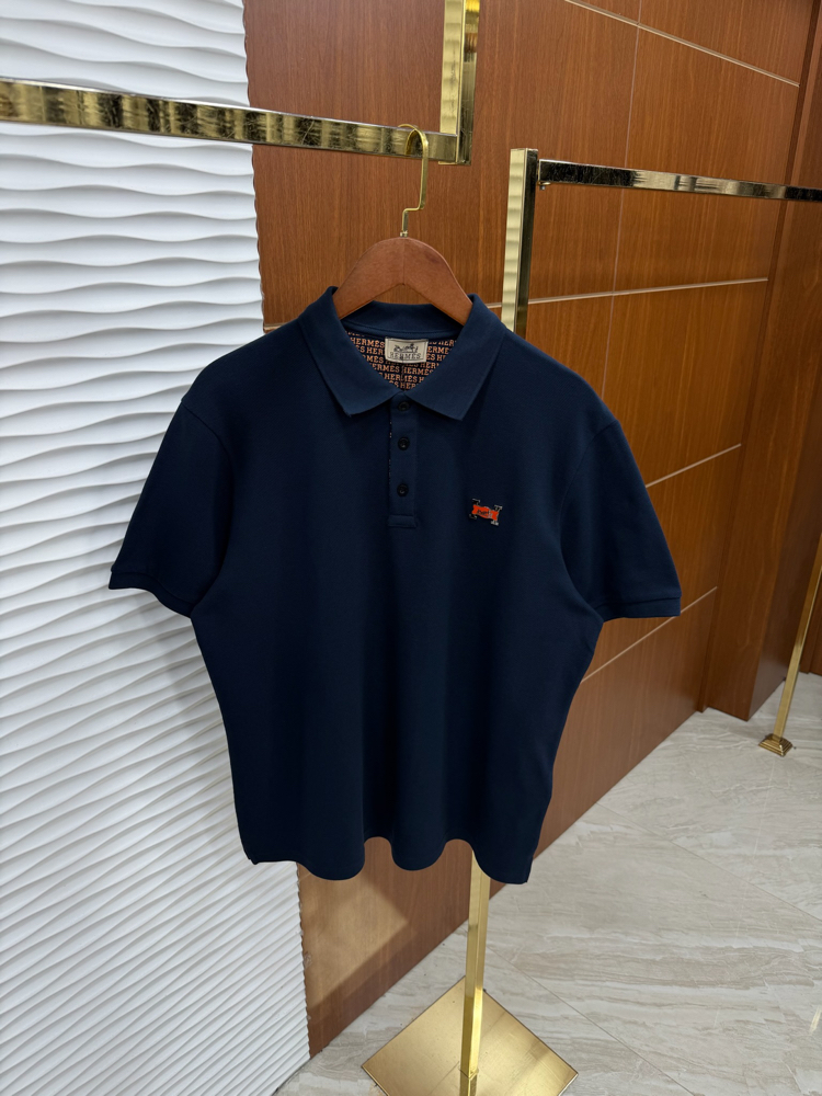 Hermes Basic Lacivert Polo Yaka