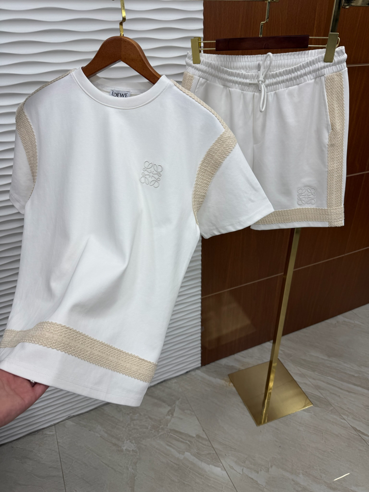 Loewe Hasır Beyaz Yazlık Takım