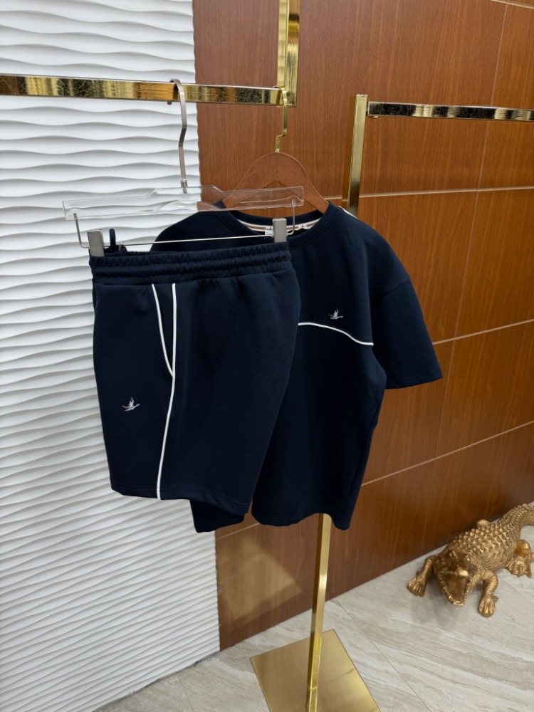 Beymen Club Şeritli Lacivert Yazlık Takım