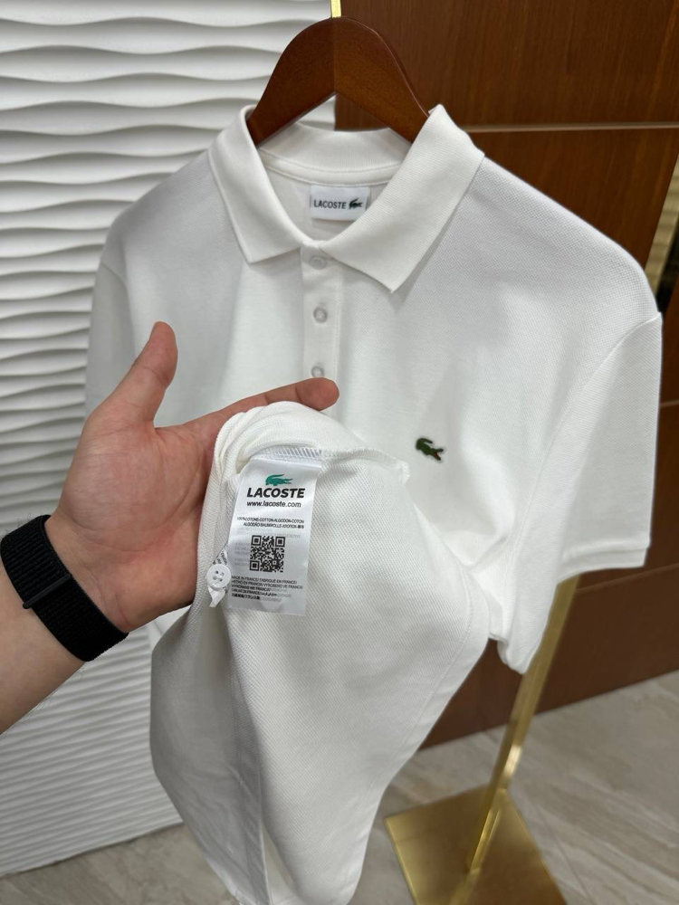 LCST Beyaz İthal Polo Yaka