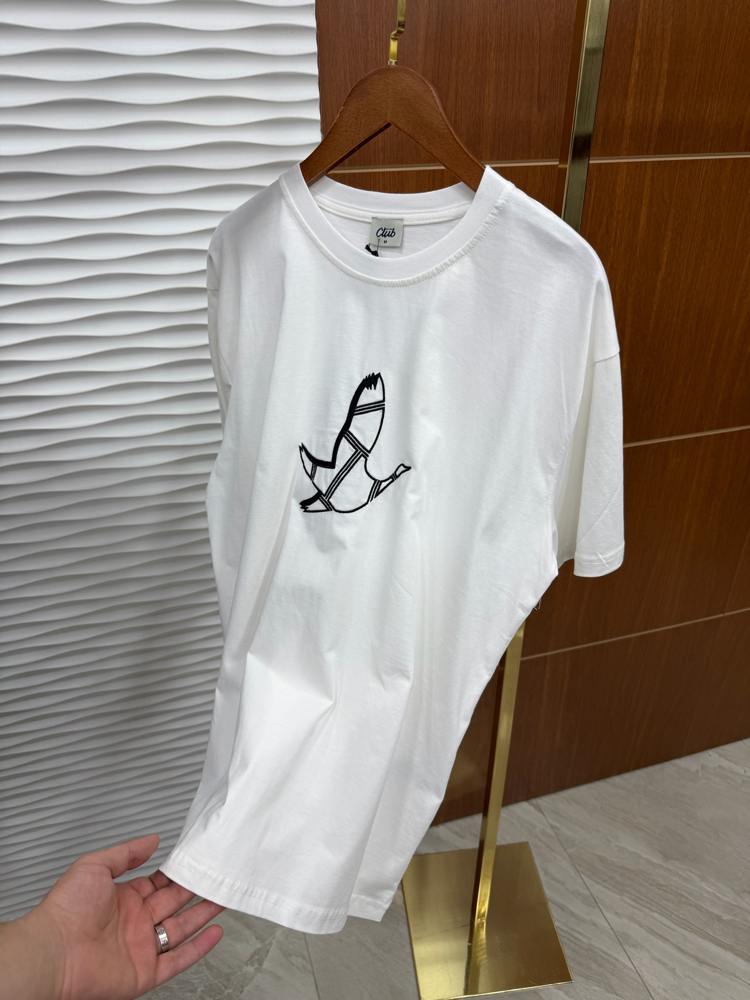 Beymen Club Kuş Logo İthal Beyaz Tişört
