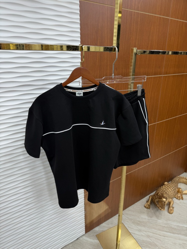 Beymen Club Şeritli Siyah Yazlık Takım