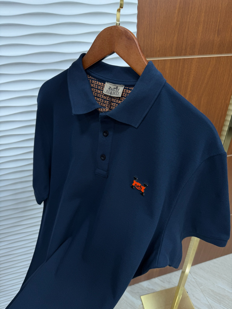 Hermes Basic Lacivert Polo Yaka