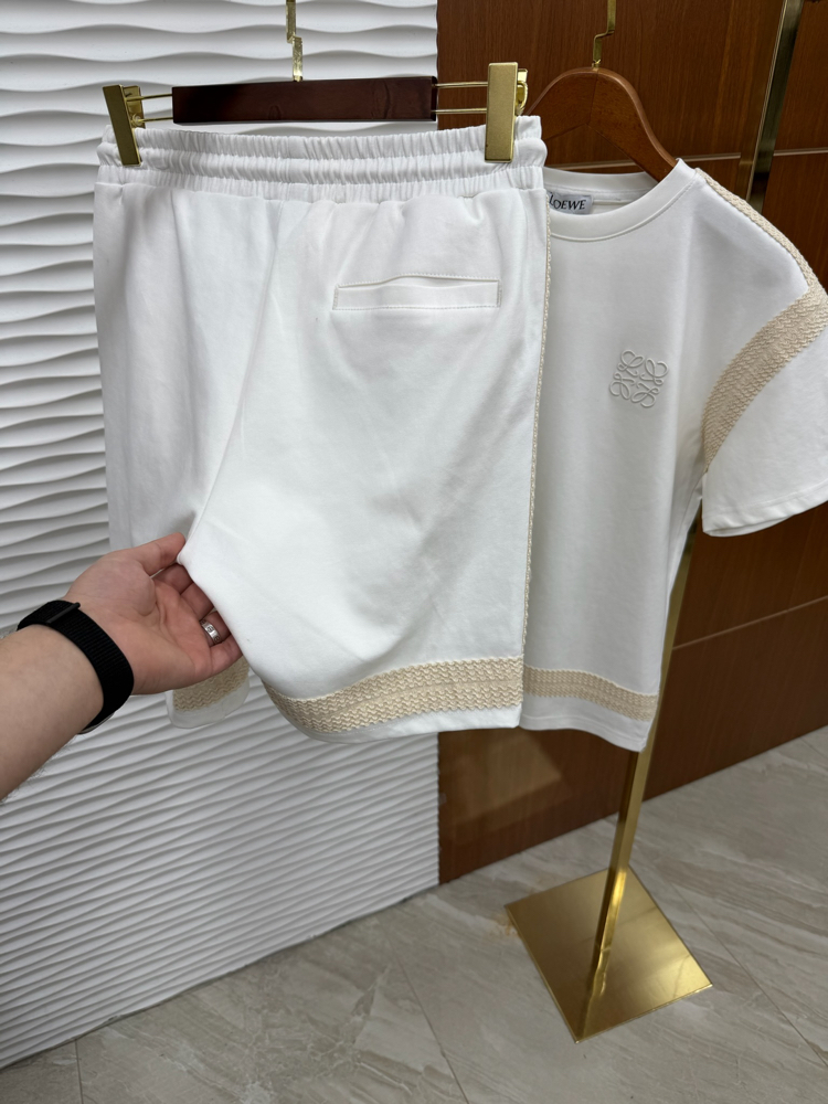 Loewe Hasır Beyaz Yazlık Takım