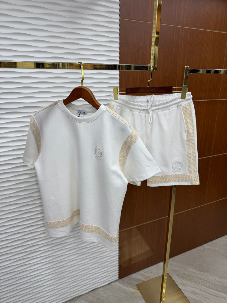Loewe Hasır Beyaz Yazlık Takım