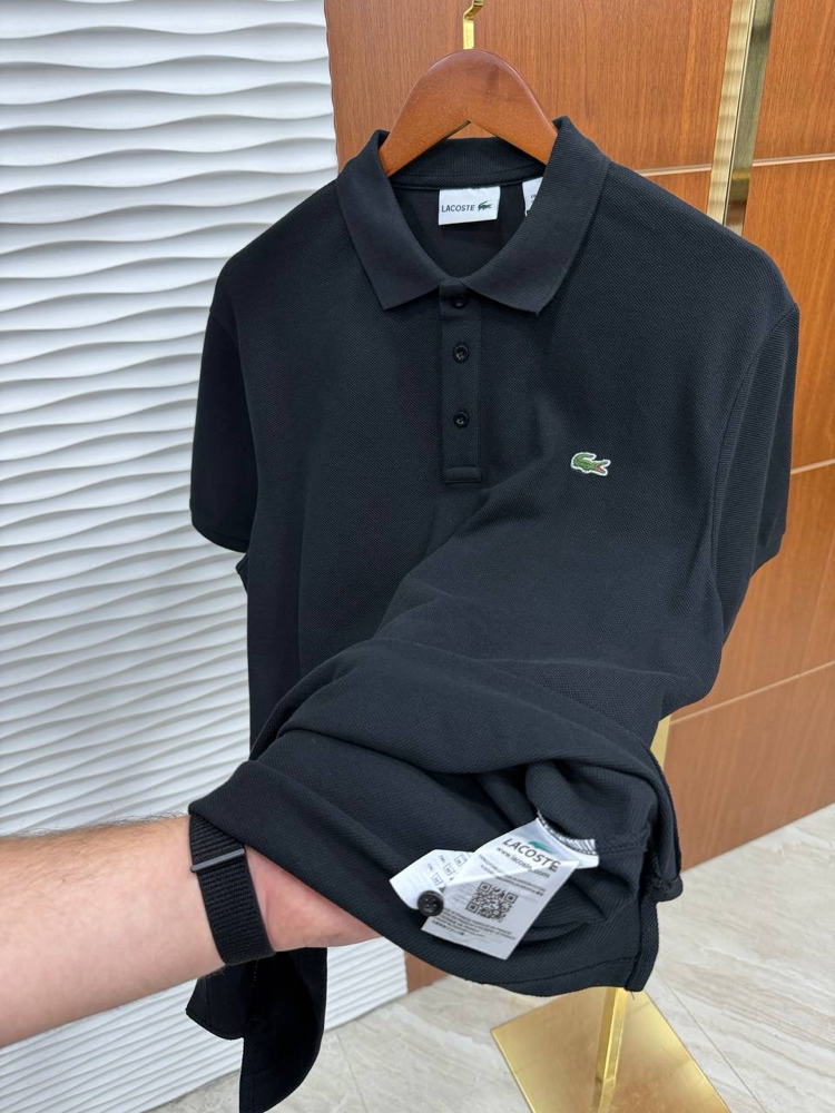 LCST Siyah İthal Polo Yaka