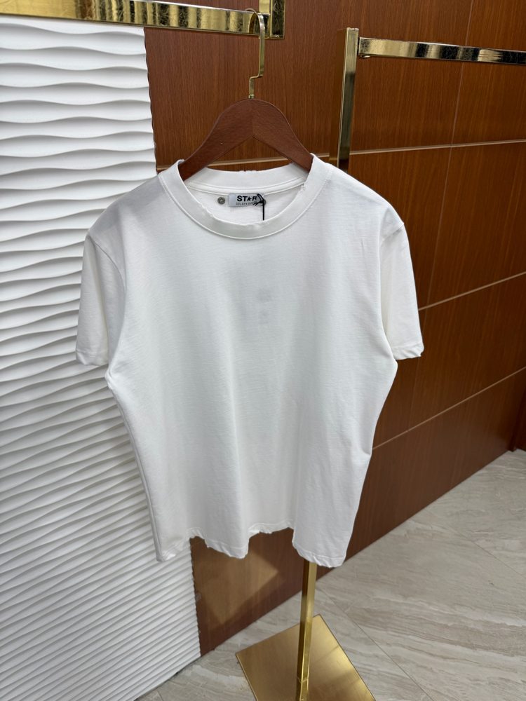 Golden Goose Basic İthal Beyaz Tişört