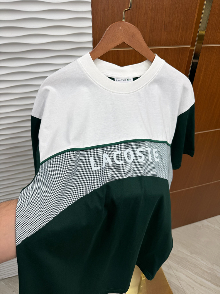 LCST Yeşil Parçalı İthal Tişört