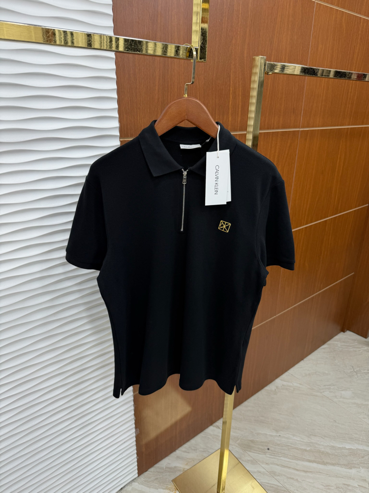 Calvin Küçük Logo İthal Siyah Tişört