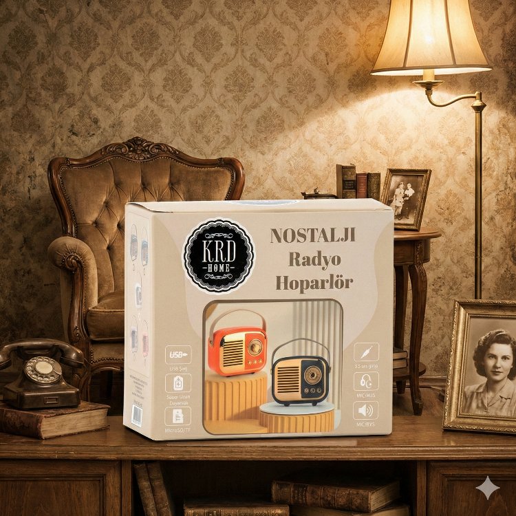 Nostalji Radyo Hoparlör KRD-7405 / KRD 10736 4057