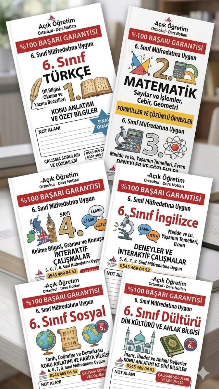 açık öğretim ortaokul 2 ders