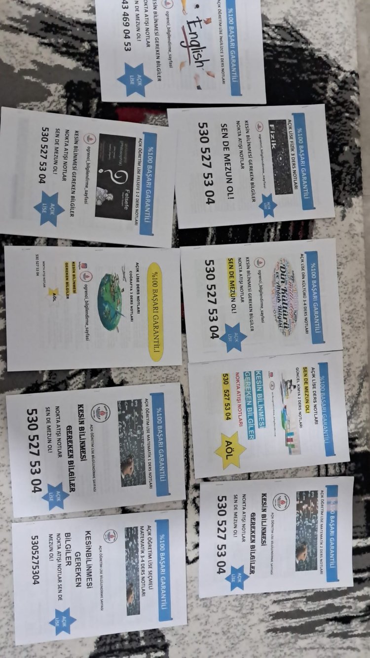 AÇIK ÖĞRETİM LİSE 3 DERS