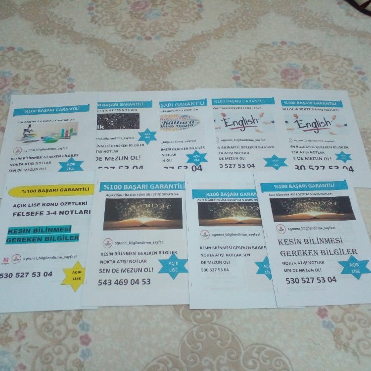 AÇIK ÖĞRETİM LİSE 4 DERS