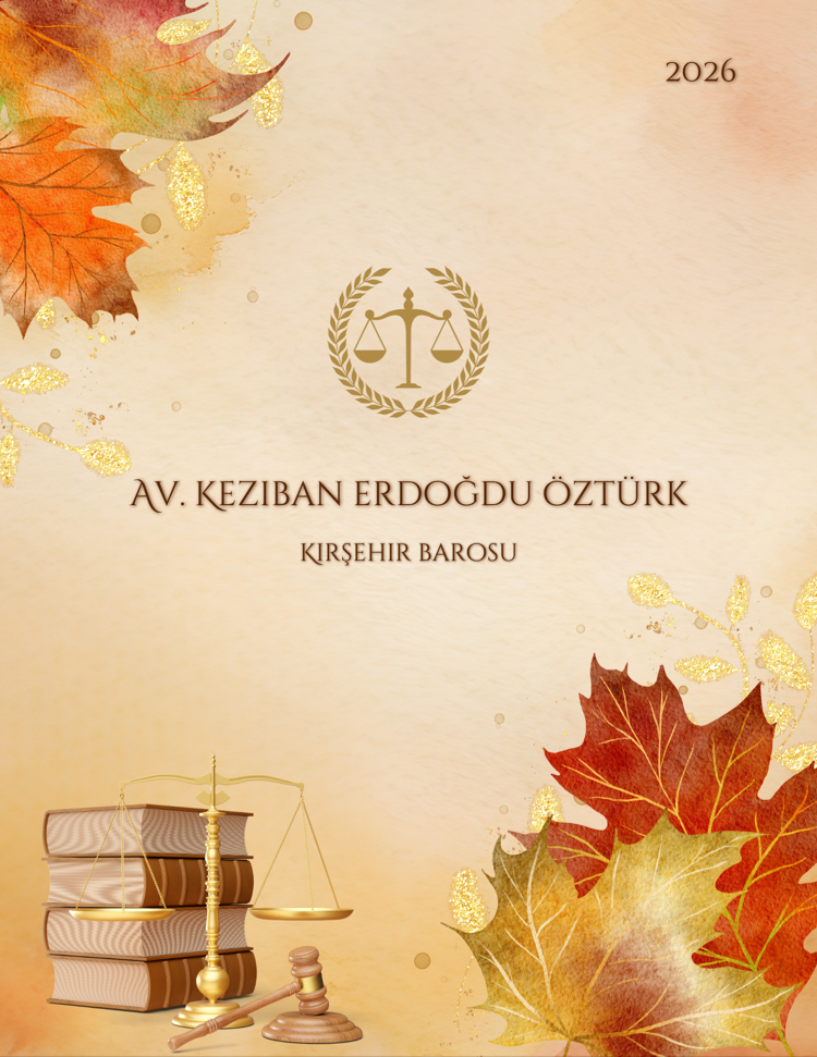 Avukat Defteri ~ Kişiye Özel