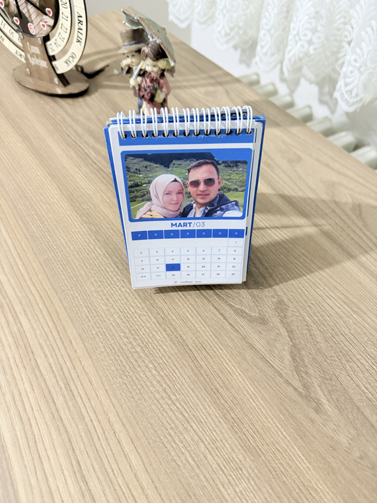 Aile Masa Takvimi ~ Kişiye Özel 