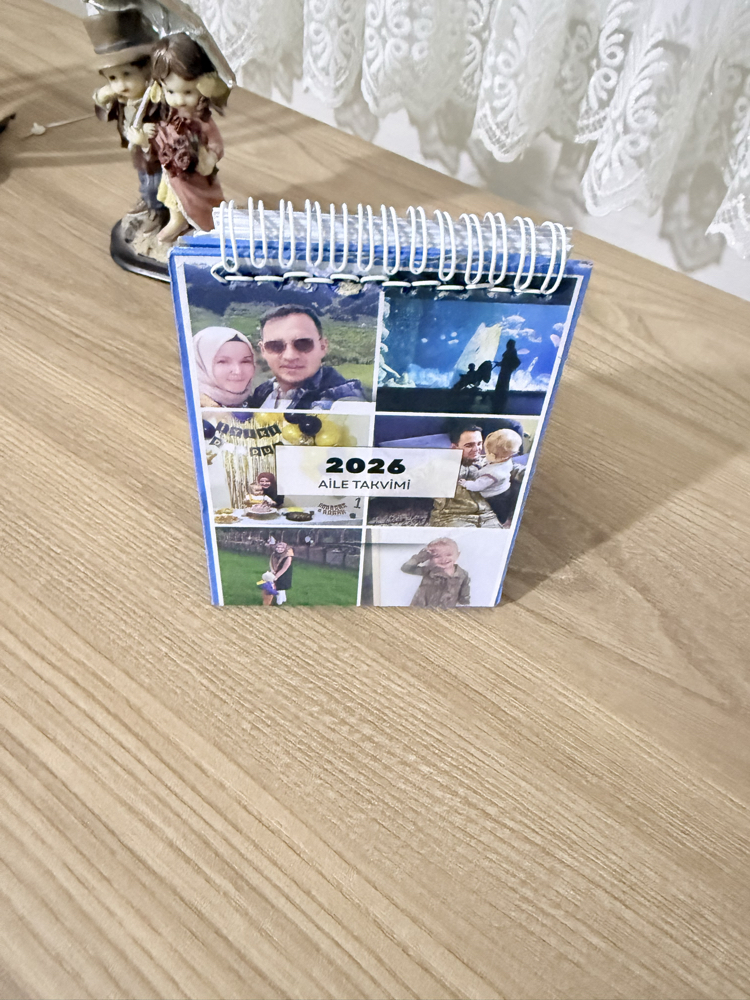 Aile Masa Takvimi ~ Kişiye Özel 