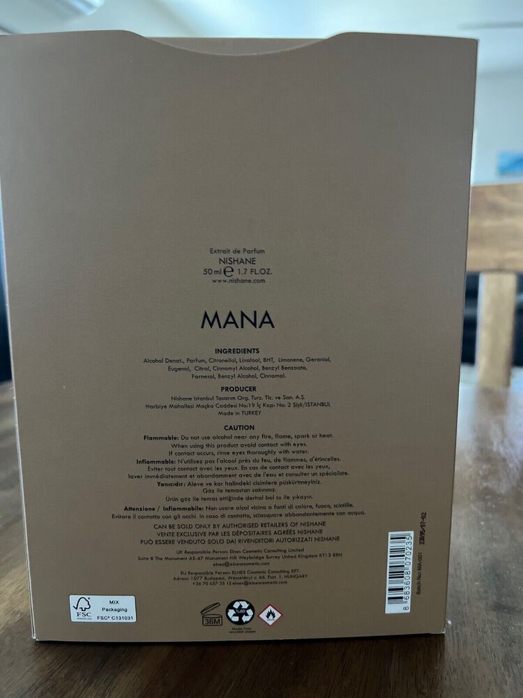 nishane mana edp 10 ml 