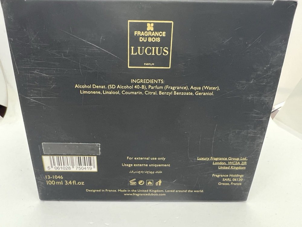 fragrance du bois lucius edp 10 ml 