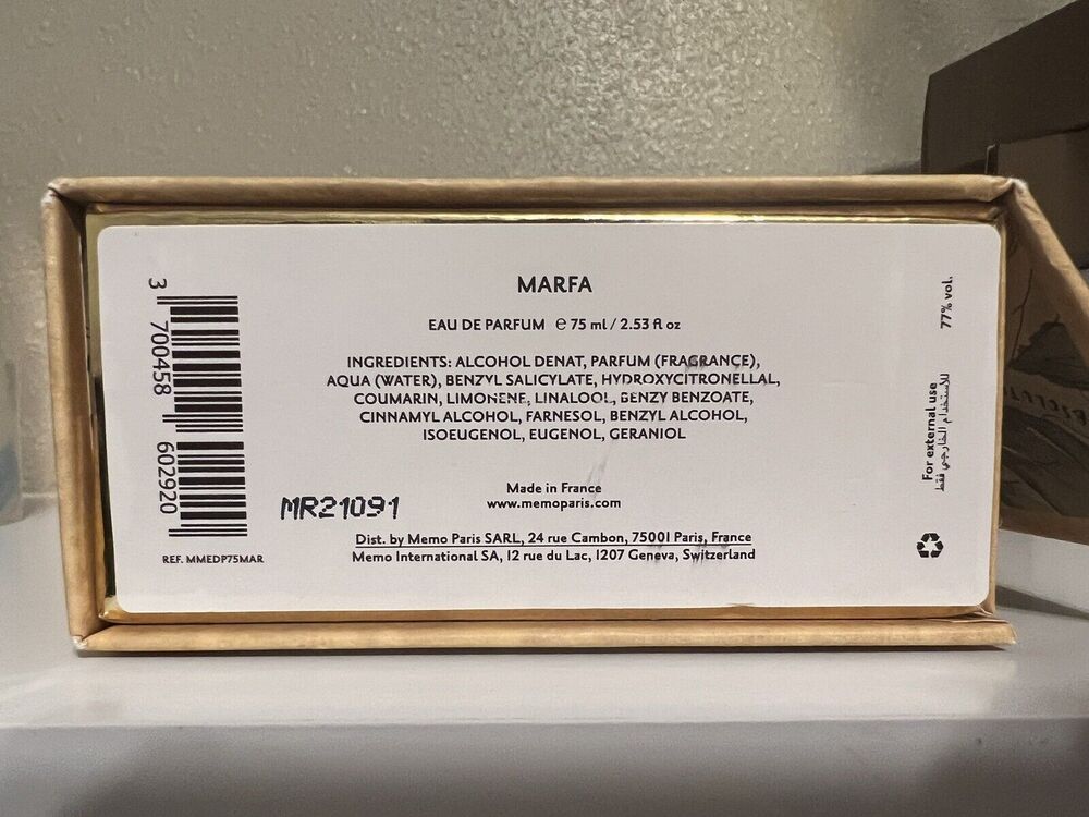 memo marfa edp 10 ml 