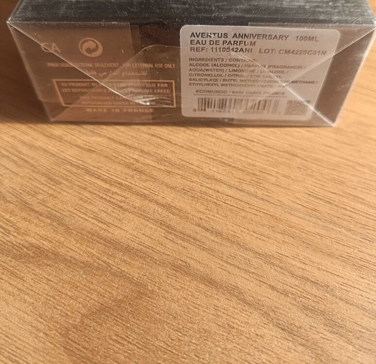 creed aventus 10th anniversary edp 10 ml (limited edition)