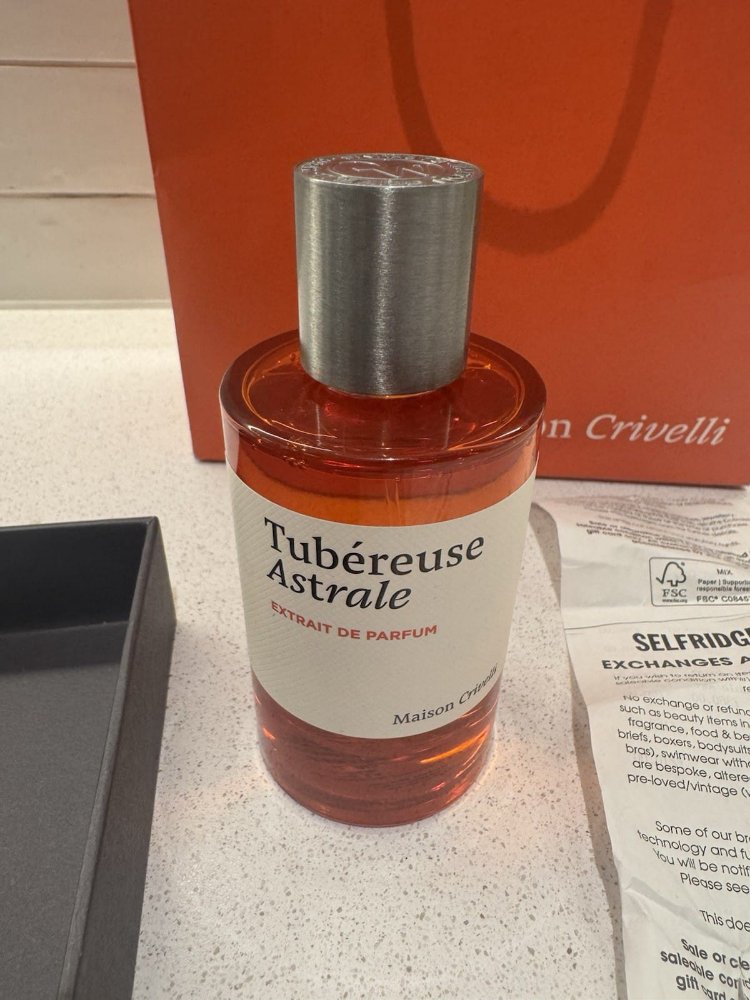 maison crivelli astrale tubereuse 10 ml extrait de parfum 