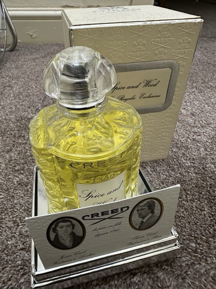 creed spice and wood edp 10 ml ( vintage)