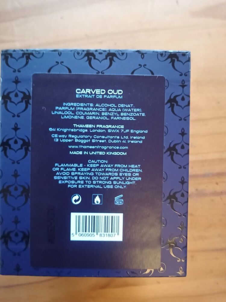thameen carved oud extrait de parfum 10 ml 