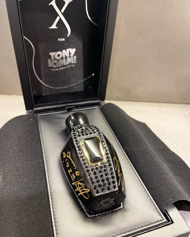 xerjoff tony lommi signed crystal limited edition edp 10 ml 