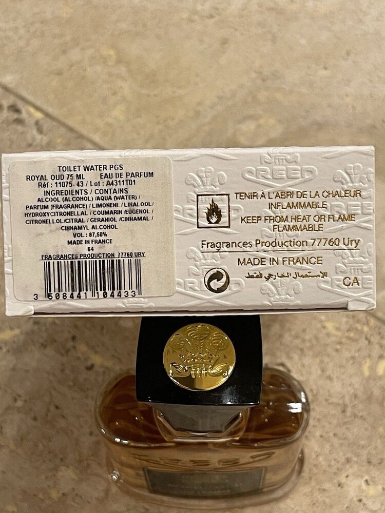 creed royal oud edp 10 ml ( eski formulasyon vintage batch )