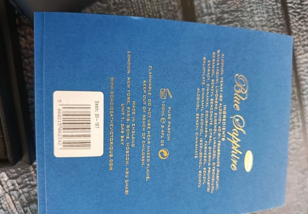 boadicea the victorious blue sapphire edp 10 ml