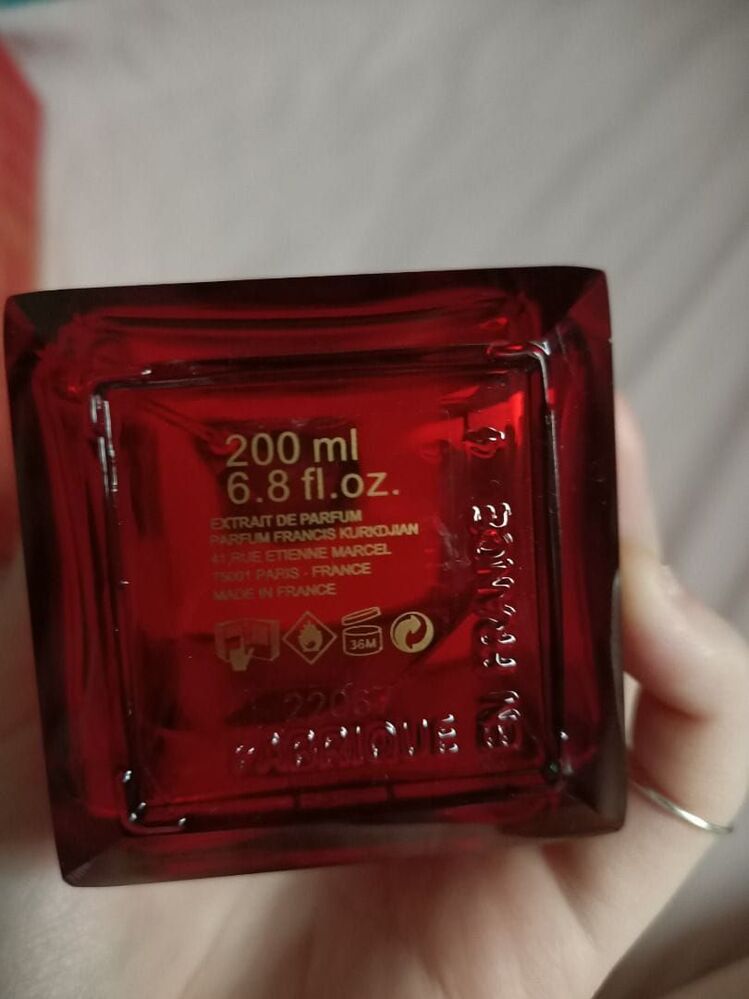 maison francis kurkdjian baccarat rouge 540 extrait 10 ml 
