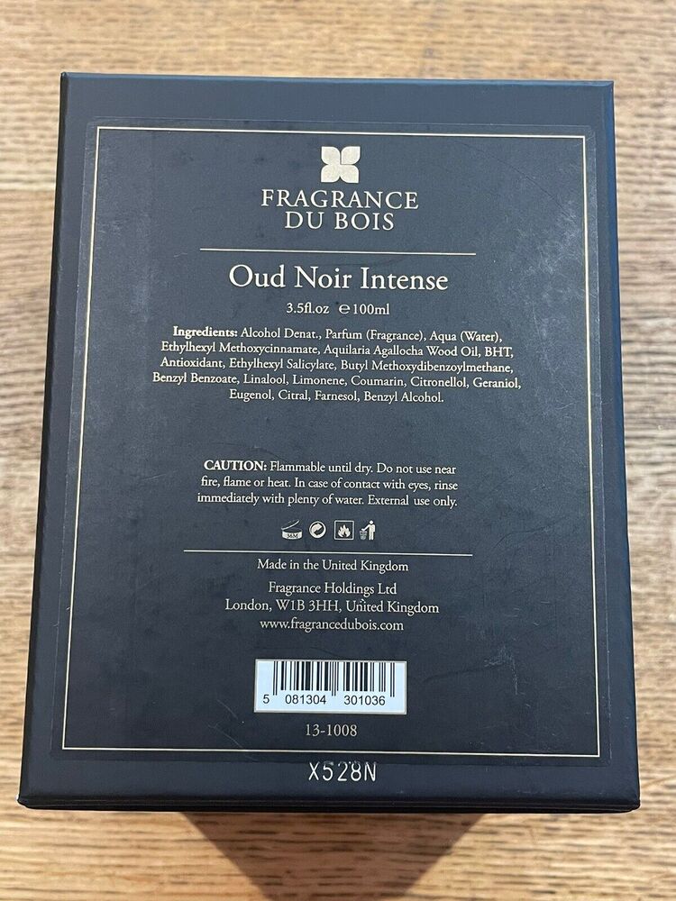 fragrance du bois oud noir intense edp 5 ml 