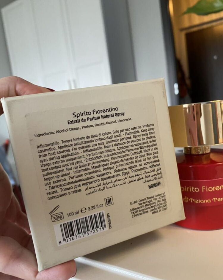 tiziana terenzi spirito fiorentino extrait de parfum 10 ml 