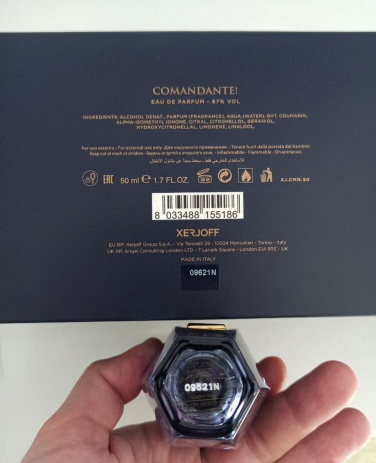 xerjoff comandante edp 10 ml 